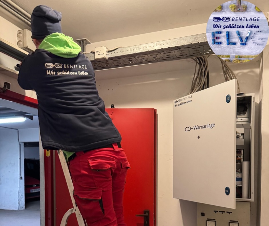 Anlagensanierung CO-Warnanlage » ELVG Bentlage Wir schützen Leben Anlagensanierung CO-Warnanlage
